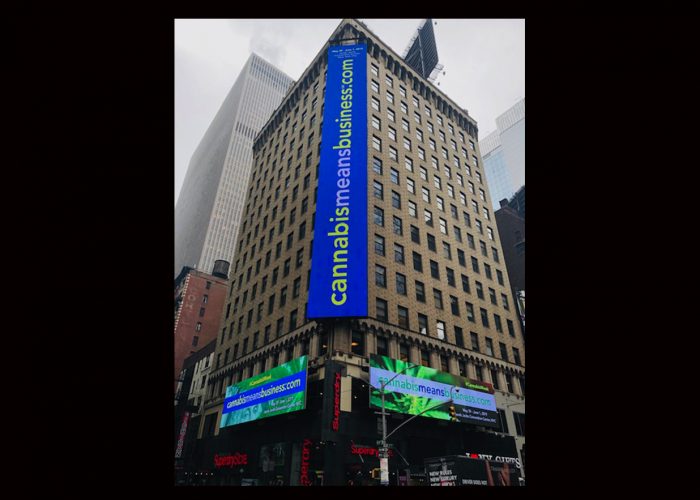 WCBE Times Square Billboard